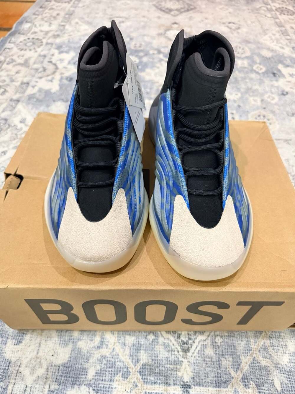 Adidas Yeezy QNTM Frozen Blue Size 10.5 - Picture 2 of 11